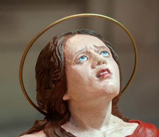 Revolting Blasphemy Austrian Cathedral Exhibits Immodest Statue Of