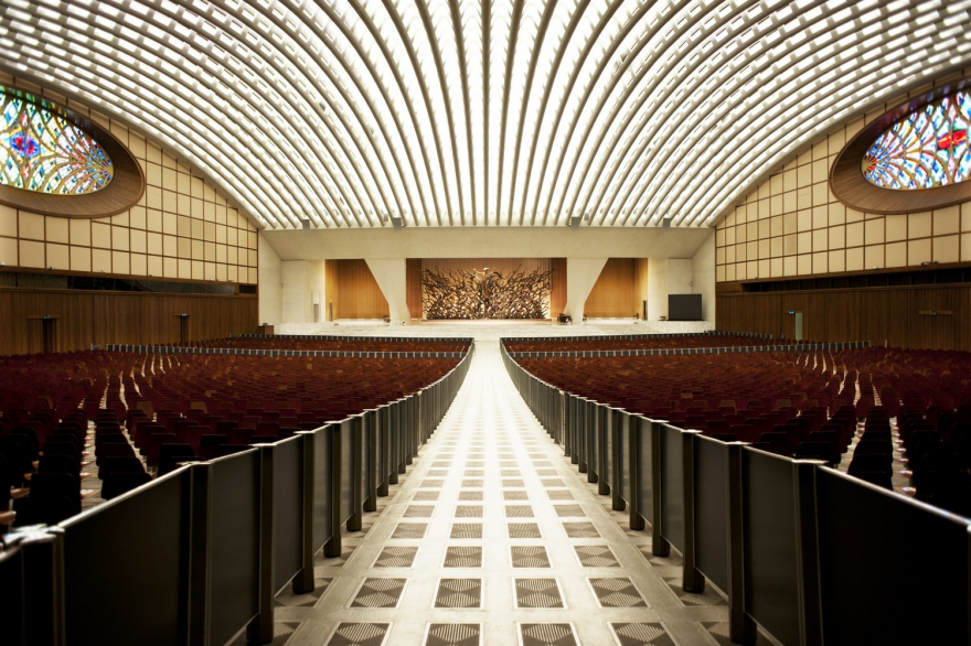 Vatican City Nervi Hall ( Aula Nervi or Paolo VI ) International